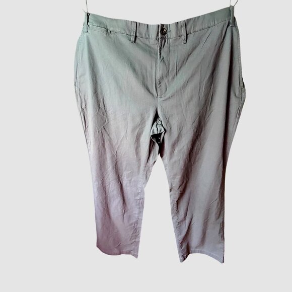 Goodfellow & Co Mens Straight Chino Pants 48W 32L Gray Cotton/Spandex - Picture 1 of 10